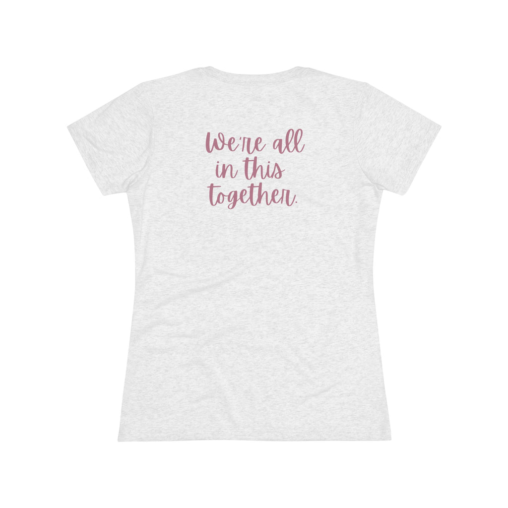 Blend USA With Flag | Women's Triblend Tee
