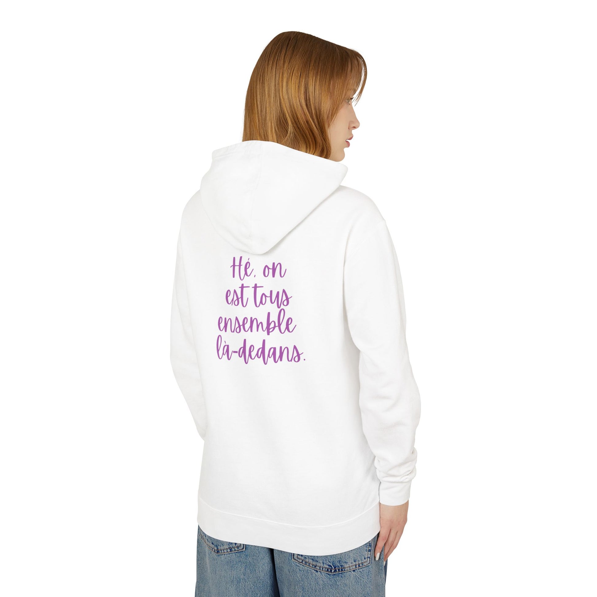 Blend La France | Unisex Lightweight Hooded Sweatshirt