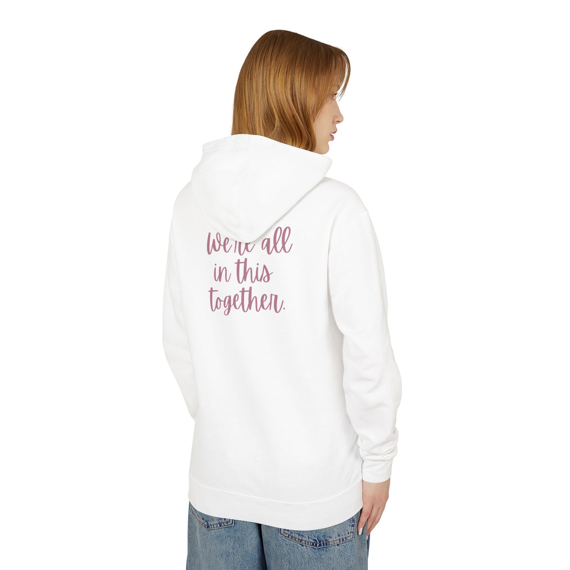 Blend USA (Without Flag) | Unisex Lightweight Hooded Sweatshirt