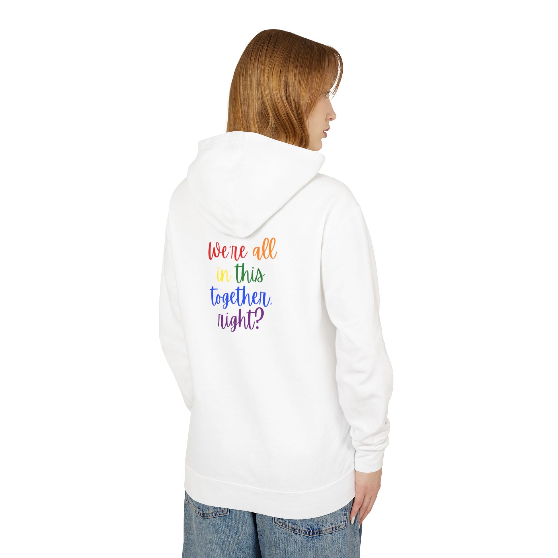 Blend United LGBTQ+ | Unisex Lightweight Hooded Sweatshirt