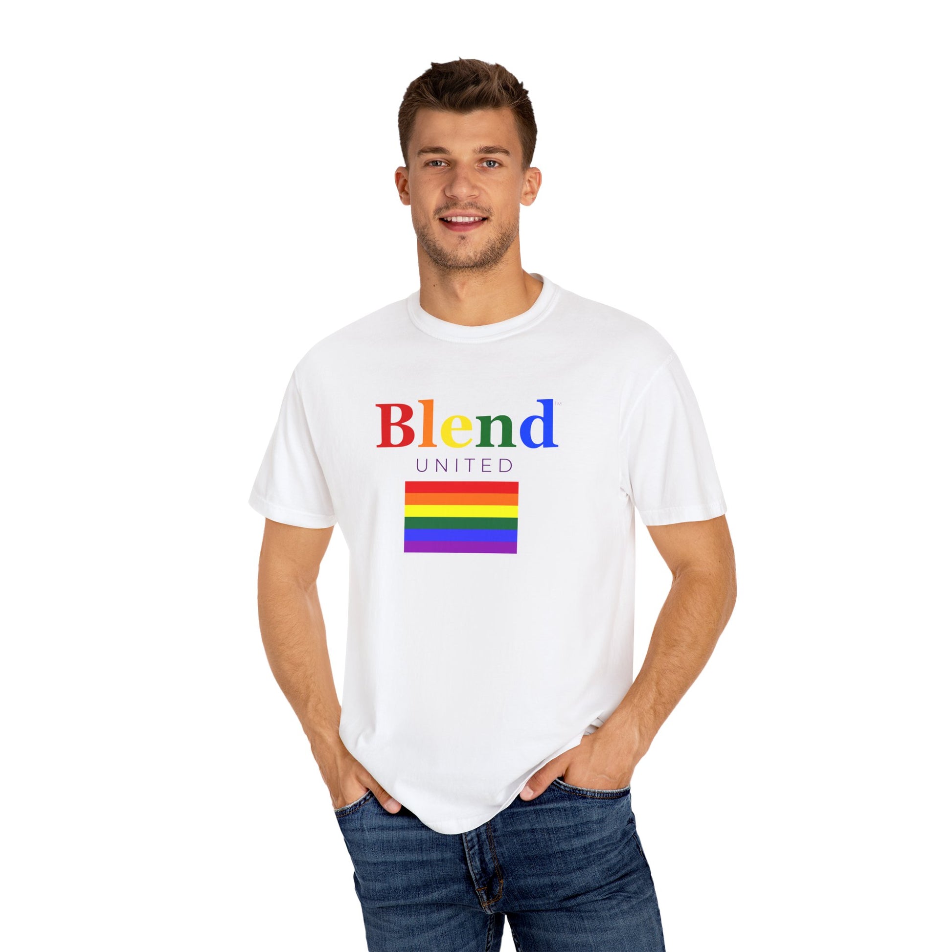 Blend United LGBTQ+ | T-Shirt - Unisex Garment-Dyed Tee