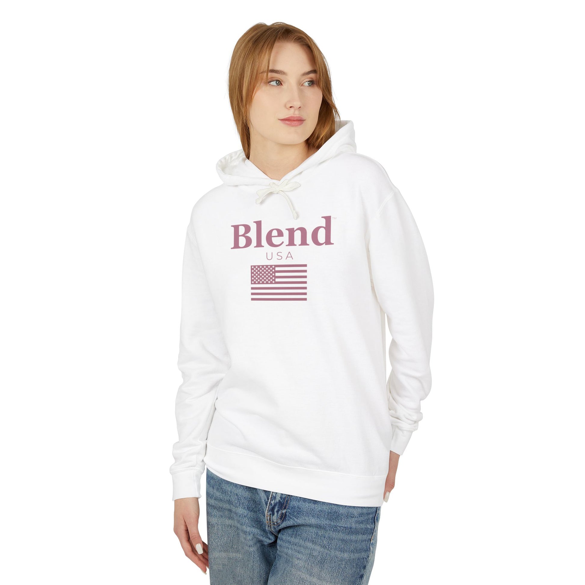Blend USA | Unisex Lightweight Hooded Sweatshirt