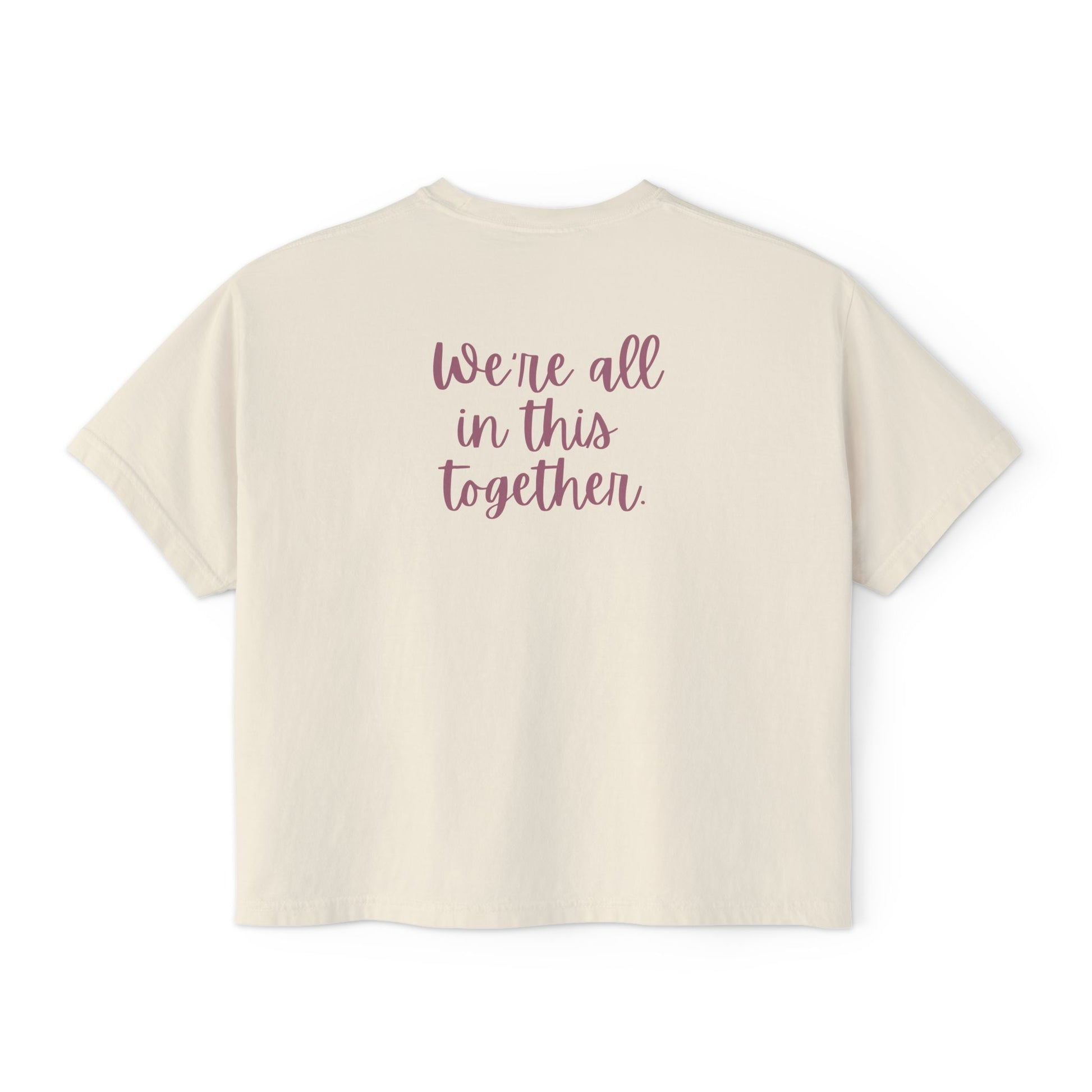 Blend USA | Women’s Boxy Tee | Casual Wear with Positive Vibes